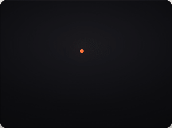 Hookly's launch animation: a glowing orange hook draws itself in above the wordmark and the tagline Catch every scroll